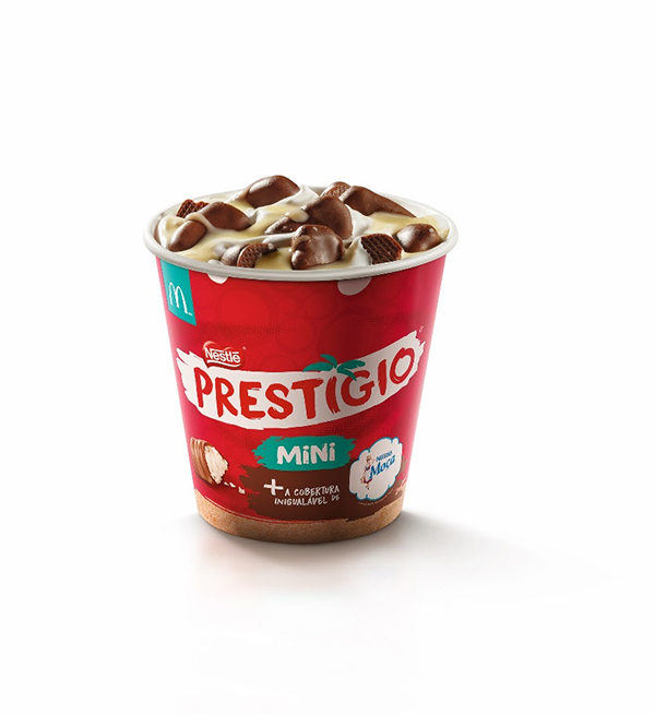 Prestígio® Mini e Leite Moça® são os novos sabores de sobremesas do McDonald's