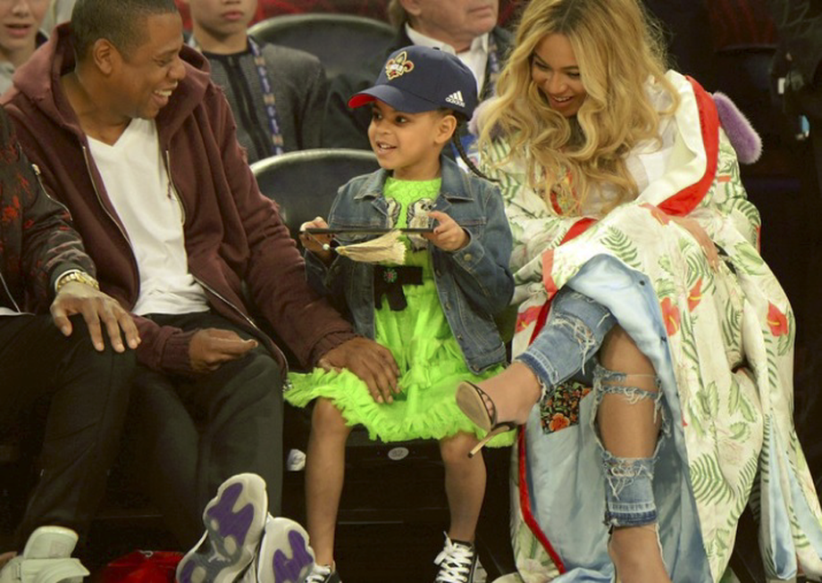 Não é a primeira vez que Blue Ivy aparece em um clipe de Jay-Z ou Beyoncé