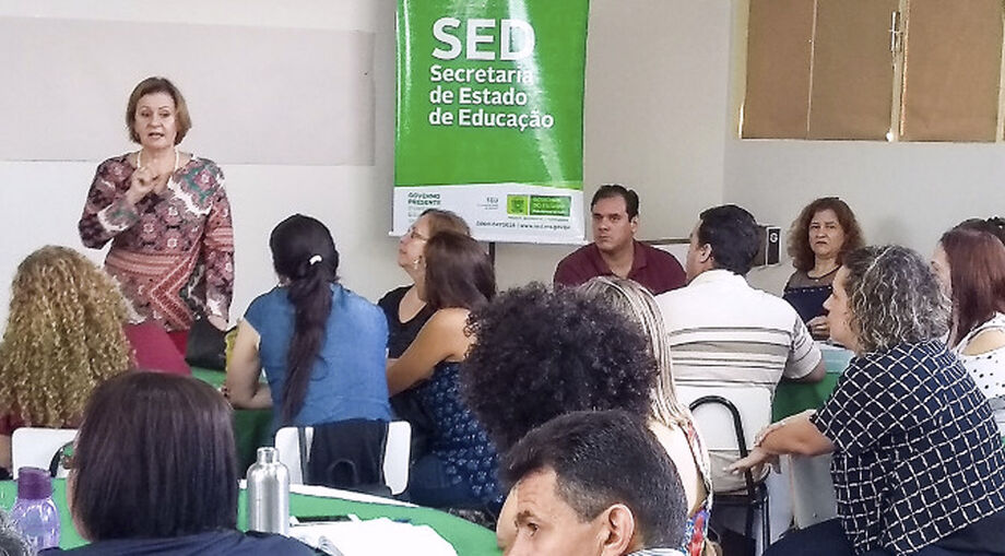 Para Ana Celia de Oliveira Ferreira, da Coordenadoria de Tecnologia Educacional, a formação permite um olhar sobre a construção do mapa estratégico da política do ensino médio