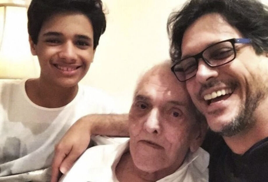 O ator Lúcio Mauro Filho publicou uma homenagem ao aniversário de 91 anos de seu pai, o também ator Lúcio Mauro, na última quarta-feira, 14