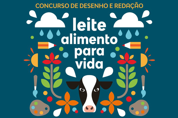 Tema escolhido foi “Leite: Alimento para a Vida” e busca trabalhar com os alunos das escolas estaduais a importância desse alimento e seus derivados para a saúde