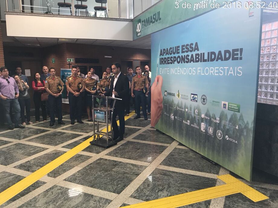 Lançamento da Campanha de Prevenção e Combate a Incêndios