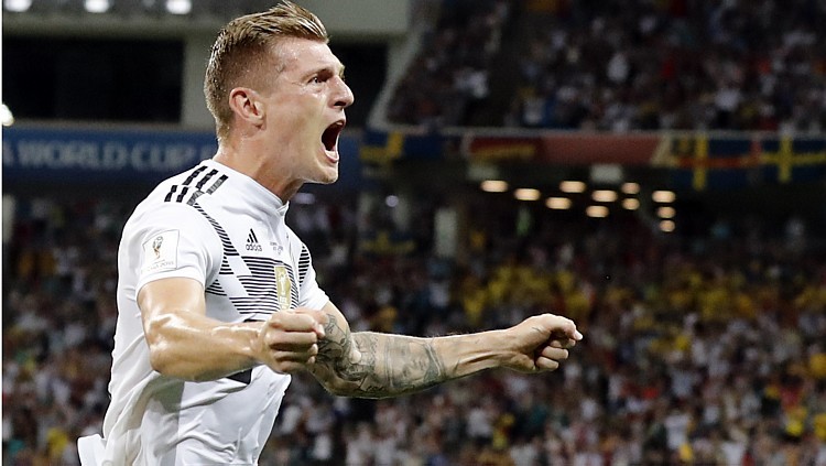 Toni Kroos marcou o gol da vitória alemã.