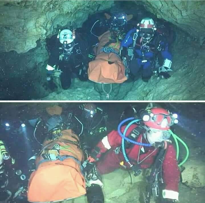 Restam ainda mais quatro crianças dentro da caverna