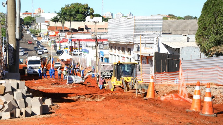 Confira as rotas para evitar as obras do Reviva Campo Grande