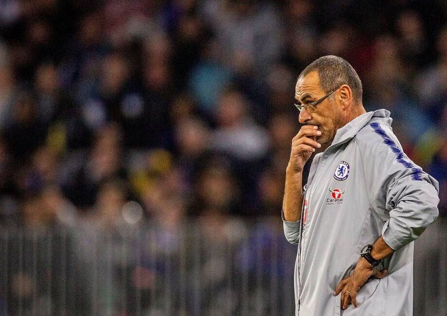 Maurizio Sarri, técnico do Chelsea
