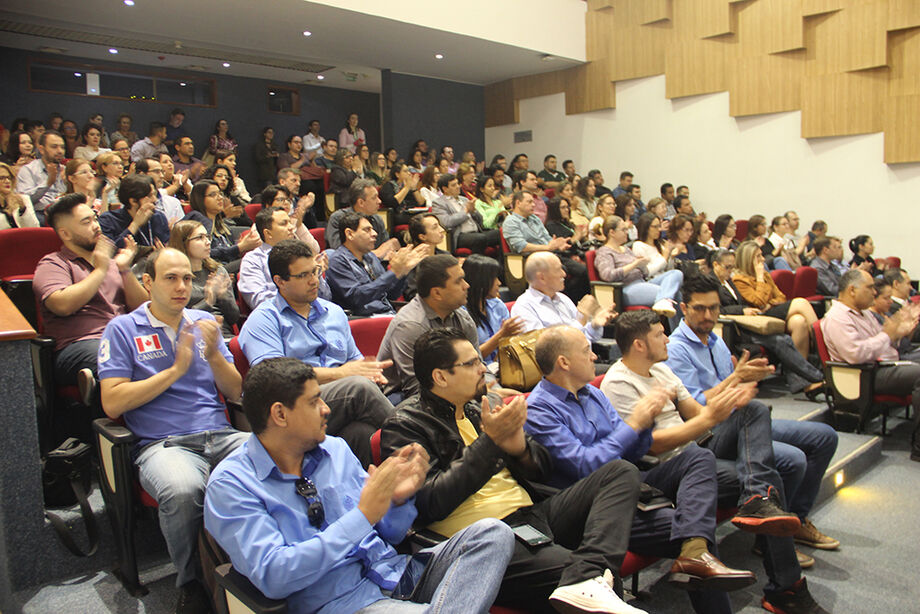 Os participantes ainda assistiram a palestra “Cultura Organizacional