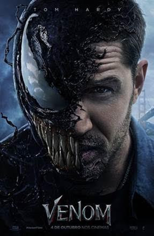 Eddie Brock (Tom Hardy) é um jornalista que investiga o misterioso trabalho de um cientista, suspeito de utilizar cobaias humanas em experimentos mortais.