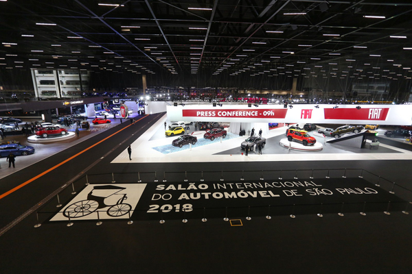 Fiat traz ousadia e inovação para a 30ª edição do Salão Internacional do Automóvel de São Paulo com quase 30 veículos expostos