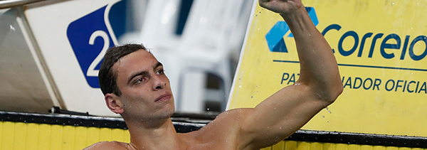 Fernando Scheffer, um dos destaques da natação brasileira em 2018, obteve o terceiro melhor tempo nas eliminatórias dos 400 metros livre