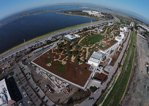 A sede do Facebook na California