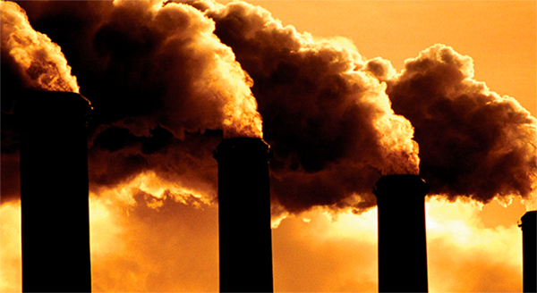 A poluição no meio ambiente, é um dos causadores do desiquilibrio climatico