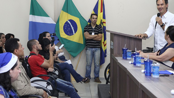 O prefeito Marquinhos Trad elogiou a ação e disse ser muito importante o tabalho realizado pelos educadores.