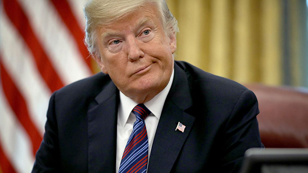 O presidente dos Estados Unidos, Donald Trump