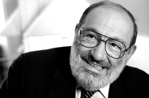 O autor Umberto Eco