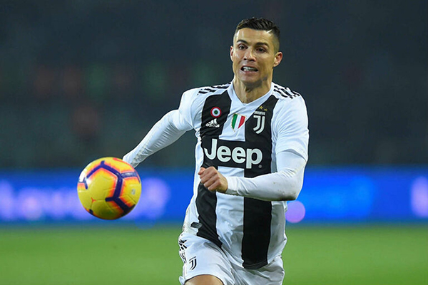 O jogador, Cristiano Ronaldo