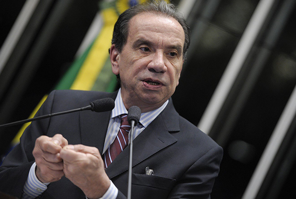 O ministro de Relações Exteriores, Aloysio Nunes