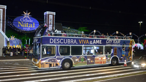 De acordo com um dos guias responsáveis pelo passeio no City Tour, Carlos Iracy Coelho, a maioria dos passageiros é campo-grandense ou vem do interior de Mato Grosso do Sul