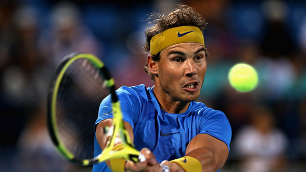 Nadal não jogava desde o início de setembro, quando se machucou na semifinal do US Open, em Nova York