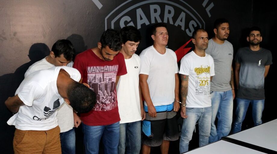 Ao todo, oito criminosos foram apresentados pela Especializada e encontram-se presos na sede do GARRAS.