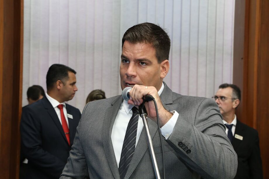 O deputado estadual Capitão Contar (PSL)