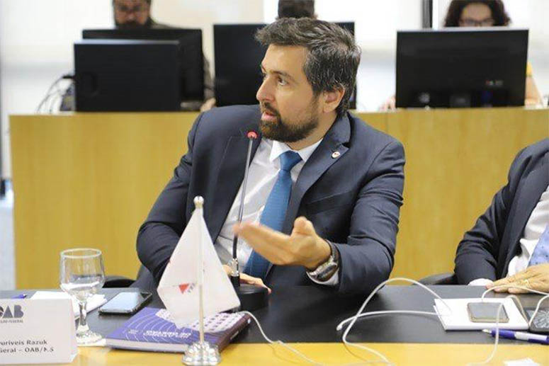 O secretário-geral da OAB-MS Stheven Razuk: 'padronização fere os direitos de liberdade e autonomia dos advogados'