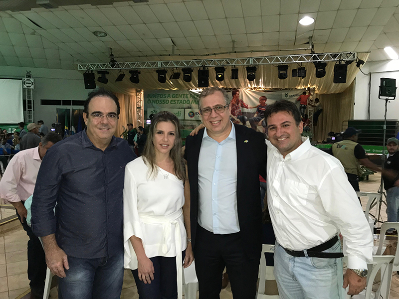 Felipe parabeniza o Governo do Estado por apoiar o agronegócio e suas atividades econômicas através da feira de negócios