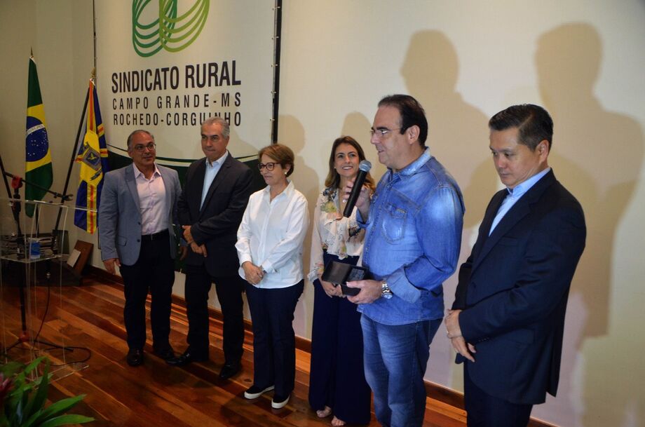 O evento contou com a presença do governador de Mato Grosso do Sul, Reinaldo Azambuja, autoridades estaduais, nacionais e foi transmitido ao vivo para todo o País