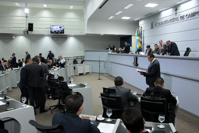 A sessão começa daqui a pouco