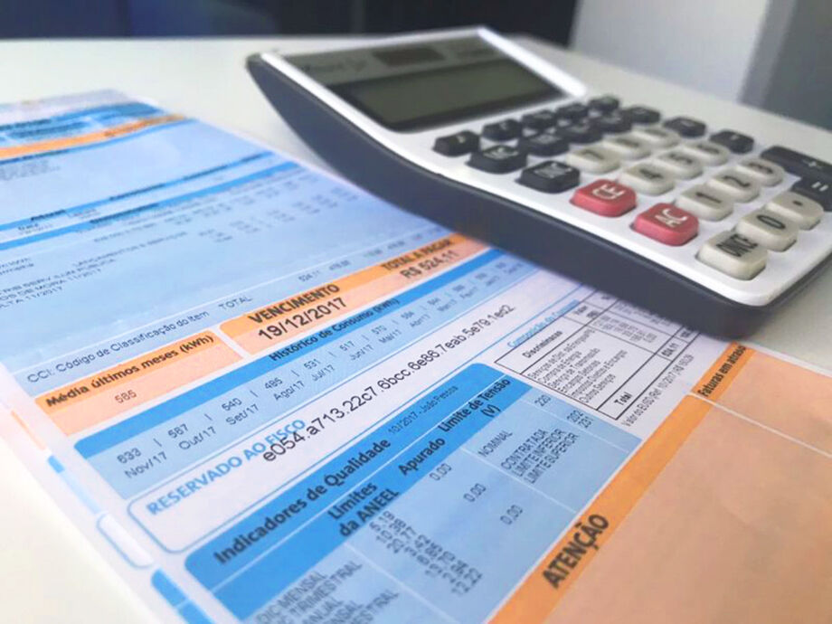O valor do desconto depende da faixa de consumo dos clientes