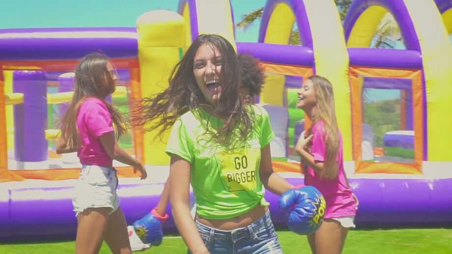 A semana vai ter a inauguração do Go Bigger - o brinquedo inflável de 300 metros de percurso