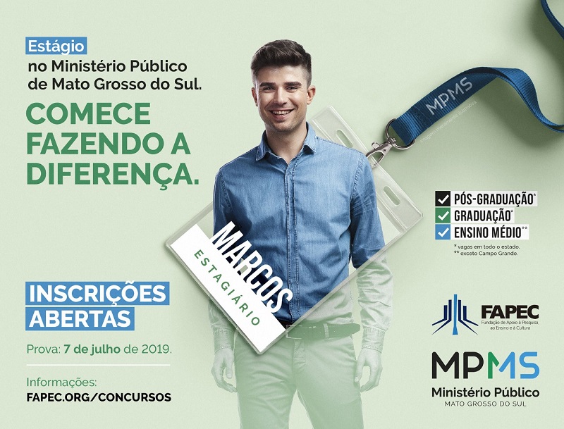 As inscrições serão realizadas exclusivamente no período de 8 (oito) horas do dia 15 de abril de 2019 a 23 de junho de 2019