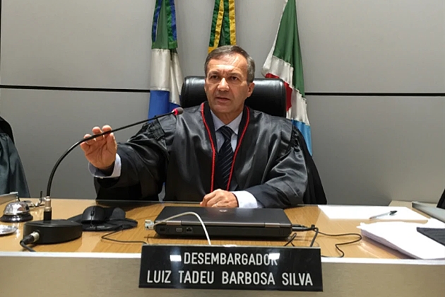O relator do processo, Desembargador Luiz Tadeu Barbosa Silva.