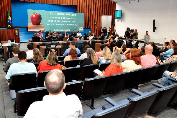 Evento proposto pelo deputado Felipe Orro reuniu entidades e profissionais da área da educação em MS