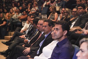 Prefeito Marquinhos Trad durante a palestra