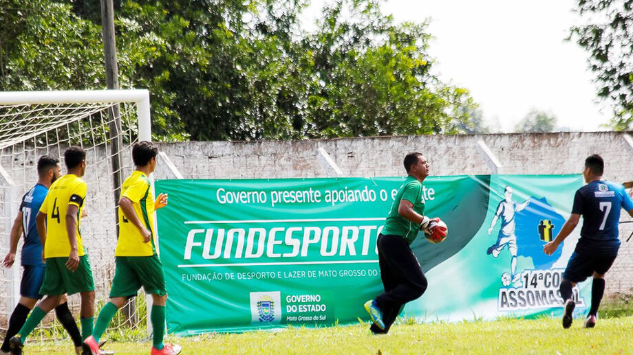 A Fundesporte também estará apoiando a segunda rodada da 16ª Copa Assomasul de futebol de Campo Intermunicipal, que acontece em Ivinhema nos dias 03 e 04 de maio