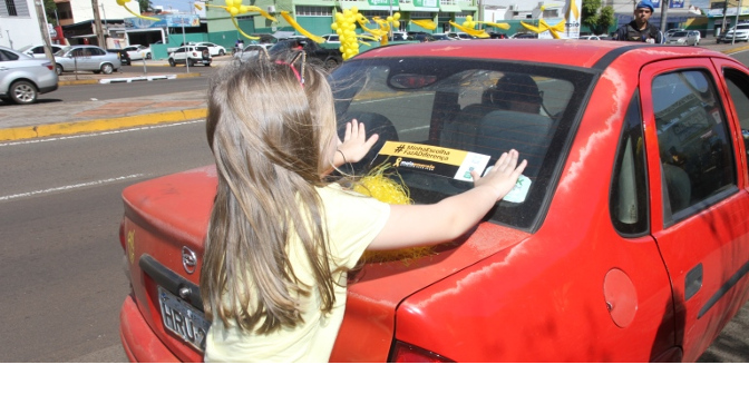 Em conjunto com a equipe de Fiscalização do Detran-MS, os gestores de educação estarão em ações realizadas aos domingos do Parque dos Poderes a partir do dia 11 de maio, das 7h às 13h.