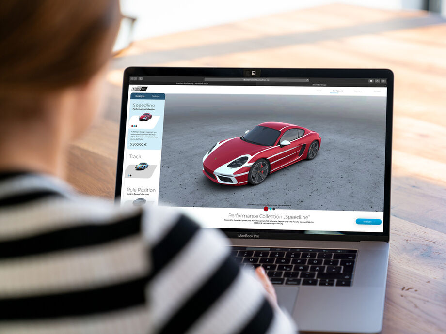 Cores genuínas e anteriormente não disponíveis da Porsche também serão disponibilizadas para escolha.