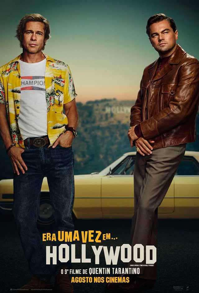 Estrelado por Brad Pitt e Leonardo Dicaprio, 'Era uma vez... Em Hollywood' estreia em 15 de agosto
