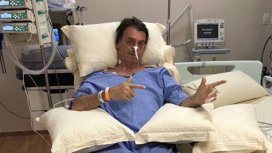 Bolsonaro terá alta nesta segunda-feira do Hospital Vila Nova Star, em São Paulo, onde se recupera de uma cirurgia realizada no dia 8 para correção de uma hérnia incisional