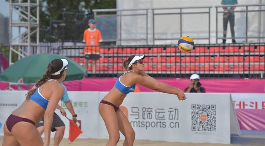 No torneio feminino, as representantes brasileiras ficaram em segundo lugar no Grupo B.