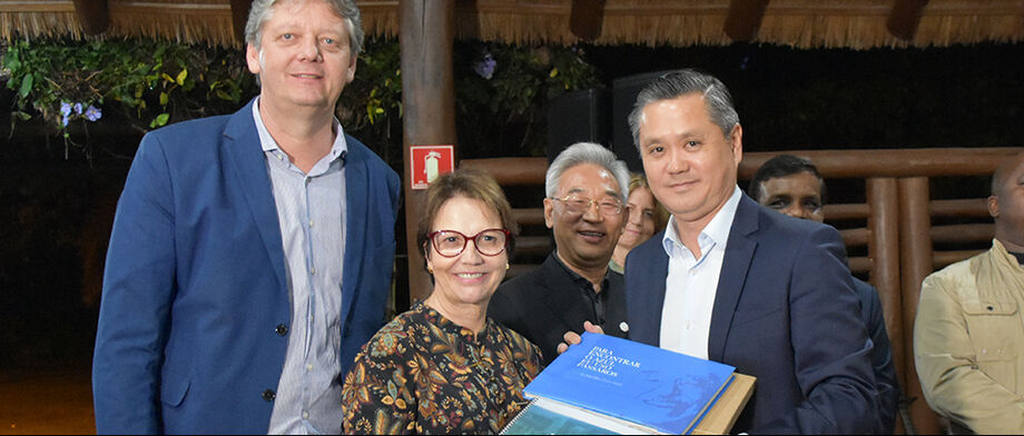 Maurício Saito elogiou a escolha de realizar o evento em Bonito como forma de apresentar o Brasil e Mato Grosso do Sul para o restante do mundo.