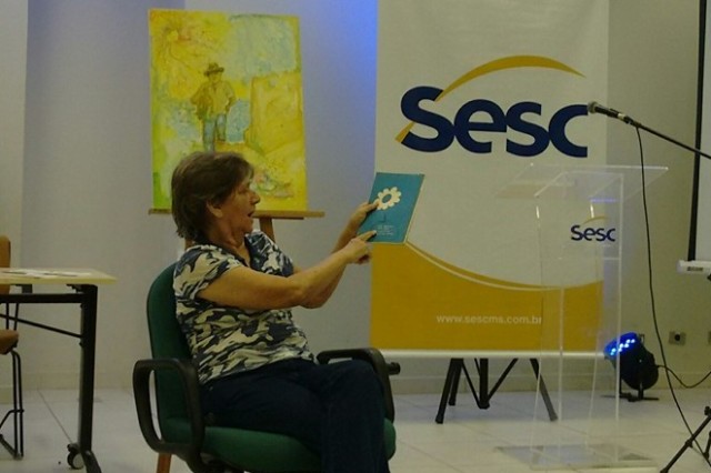 Artista plástica e serigrafista Marlene Mourão