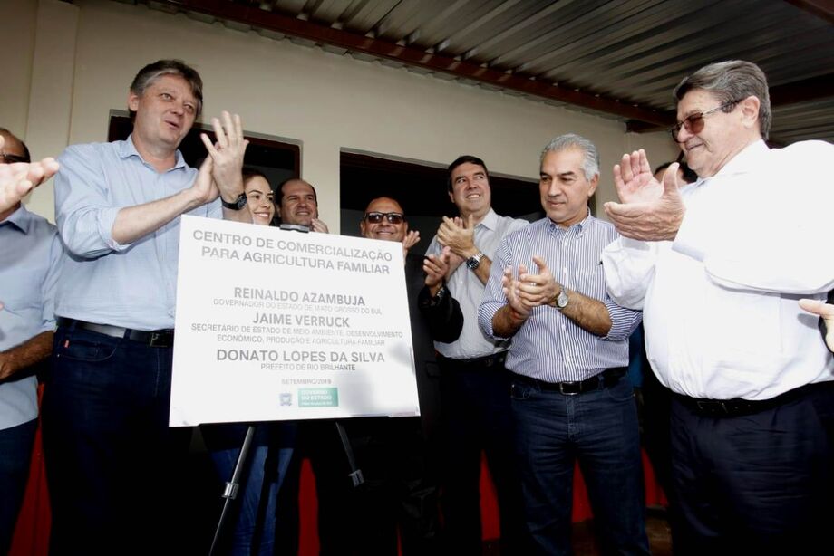 Jaime destacou a inauguração dessa Central que oferecerá estrutura para a comercialização da produção de mais de 900 famílias de 13 assentamentos