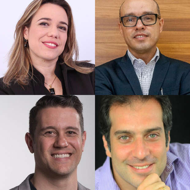 Carol Manciola, Ivan Correa, Luiz Gaziri e Daniel Orlean serão os quatro palestrantes do evento