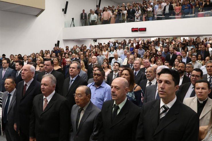 A solenidade para entrega da honraria acontece todo ano, na sede do Poder Legislativo