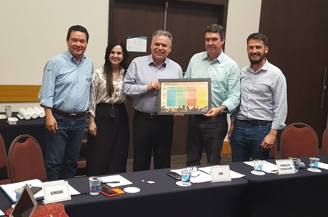 O lançamento oficial do Mapa Estratégico do Turismo de Mato Grosso do Sul 2019/2029 foi um dos principais temas durante a 5ª Reunião Ordinária do Conselho Estadual de Turismo-CET de 2019