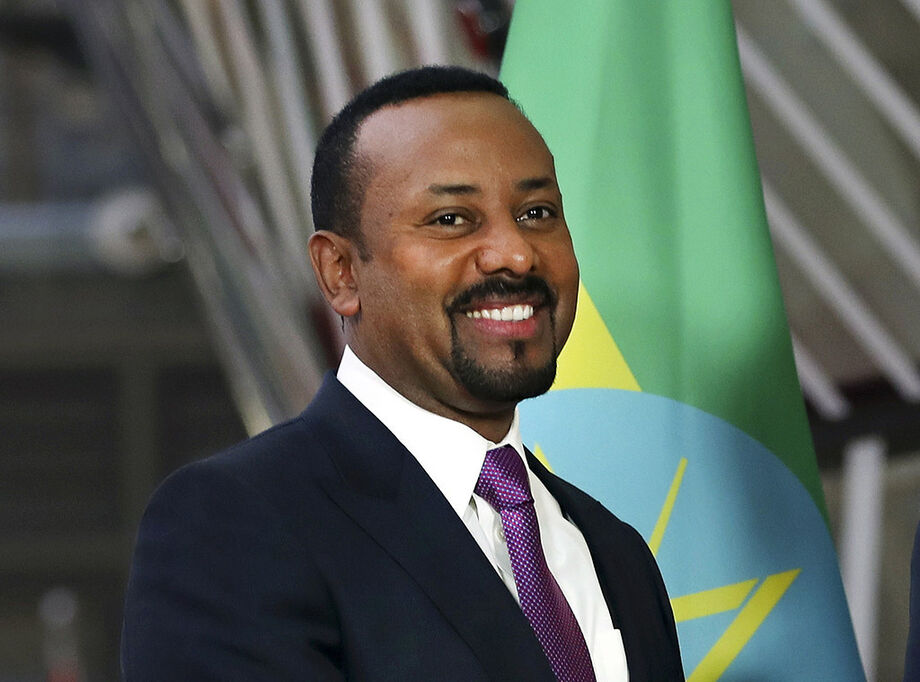 Abiy Ahmed é primeiro-ministro da Etiópia