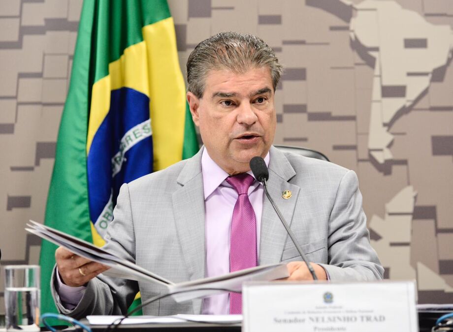 O senador Nelsinho Trad (PSD/MS)