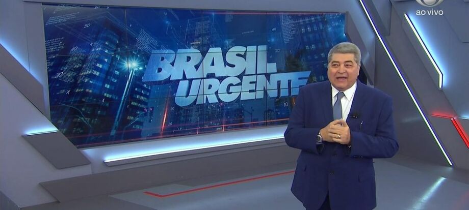 O jornalista e apresentador Datena